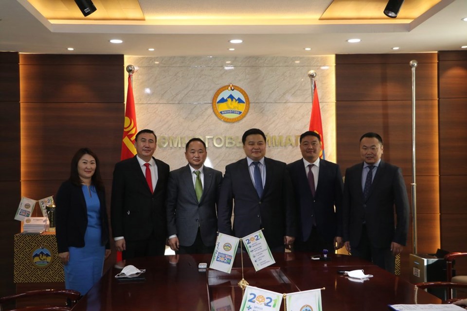 The Mongolian Academy of Sciences will work with the Umnugovi Aimag Governor's Office